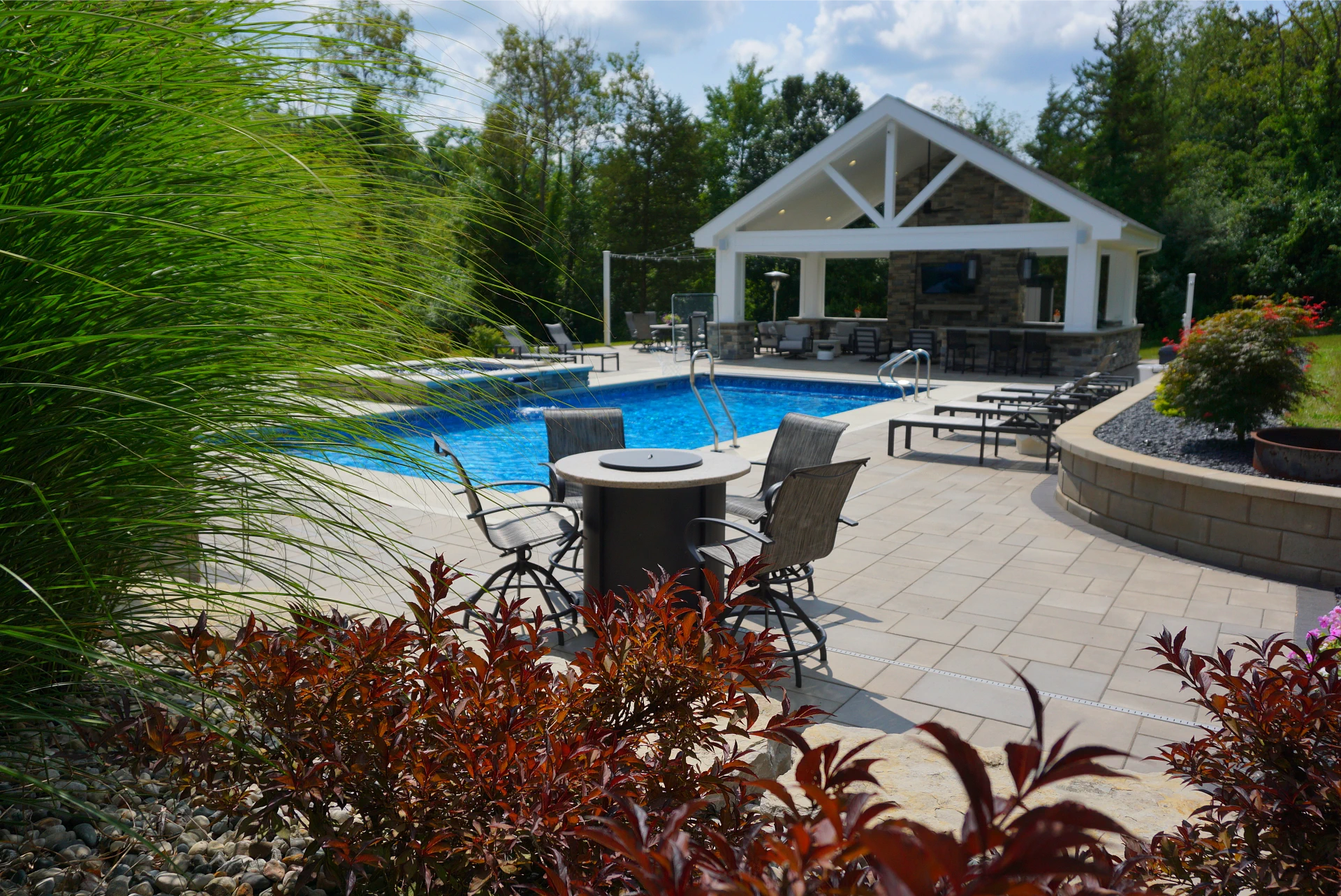 Backyard living Fenton MI by Dig2Swim